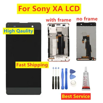 

NEW LCD 5.0" LCD Display For SONY Xperia XA Touch Screen With Frame F3111 F3112 F3113 LCD For SONY Xperia XA LCD Replcement