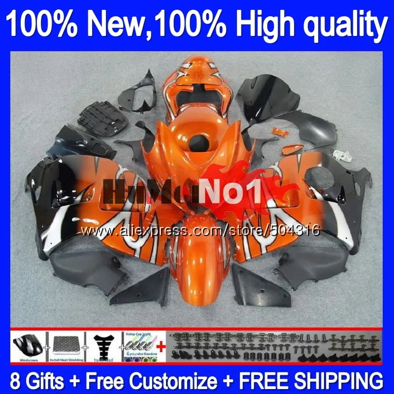 Корпус для SUZUKI Hayabusa GSXR-1300 GSXR 1300 27MC. 53 GSXR1300 1996 1997 1998 1999 2000 2001 96 97 98 99 01 обтекателя Горячая orange