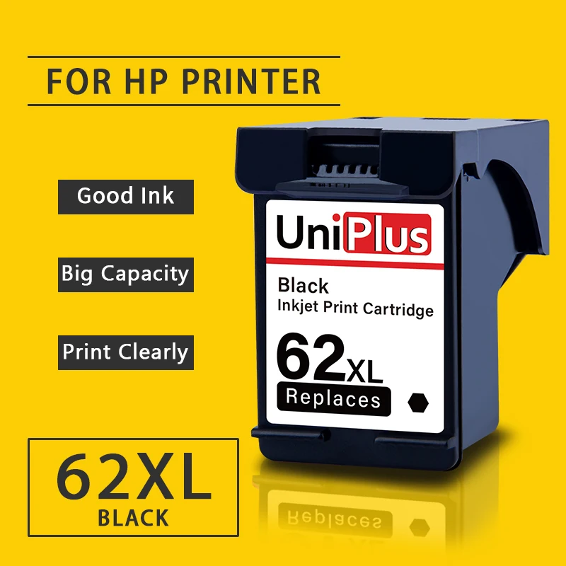 UniPlus 62XL сменный картридж для принтера для hp принтера 62 XL для hp 62 hp 62 OfficeJet 5741 5742 Envy 5543 5544 5545 5660 5661