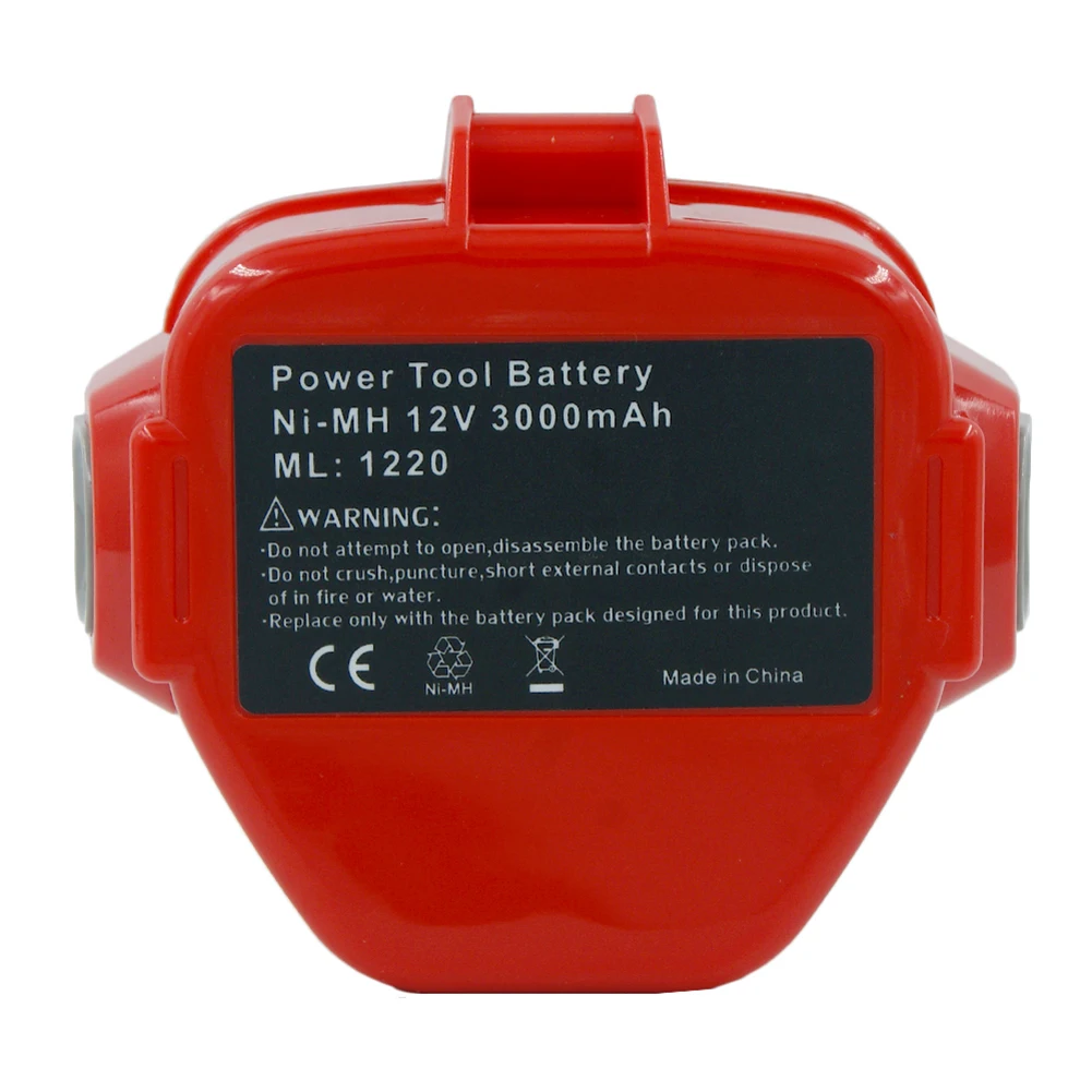 Аккумуляторная батарея PA12 Nimh 3.0Ah Ni MH для Makita 1220 1233 1222 1223 6227D 6313D 6317D 1235 2
