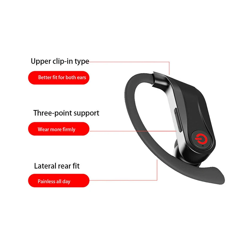 TWS 5,0 Bluetooth наушники 3D стерео беспроводные наушники для спорта powerBeats pro headphon Водонепроницаемая гарнитура с зарядным устройством