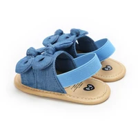 Summer Baby Girls Sandal Cute Bow Striped Breathable Anti-Slip Shoes Sandals Toddler Soft Soled Shoes 0-18 Months13 4
