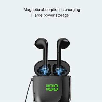 

TWS Bluetooth 5.0 Earphones Wireless LED Charging Display Touch Binaural HD Call Headset Earbuds With Wirless Charging