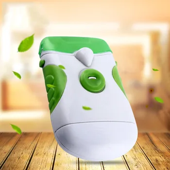 

1pc Electric Nail Sharpener 2 In 1 Plastic Nail Clipper Rotating Blade Safe Fast Manicure Nail Tool