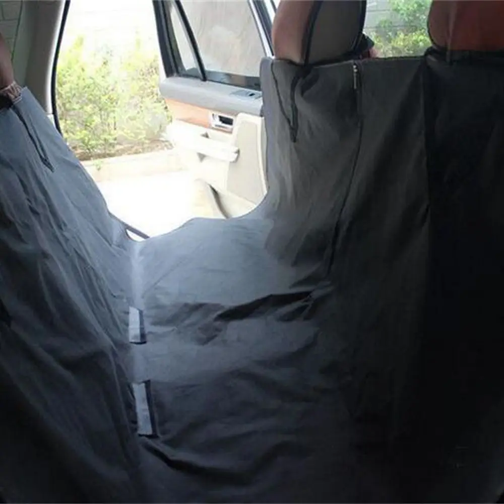 

Black Rear Seat Pet Dog Mat Liner Water Resistant Dust Dirt Protector For SUV