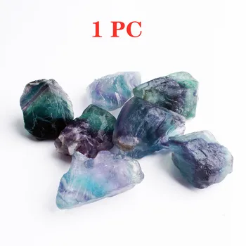 

1PC Natural Colorful Fluorite Slice Mineral Specimen Polished Stone Green Purple Reiki Healing Gift Home Decor