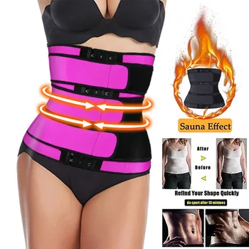 

LASPERAL Waist Trainer Belt Trimmer Corset for Women Weight Loss Body Shaper Neoprene Sweat Shapewear Slimmer Sauna Tummy