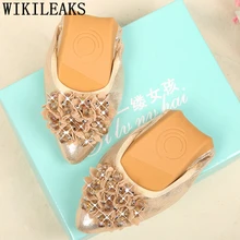 Женская обувь размера плюс; удобная женская обувь черного цвета с острым носком на плоской подошве; модная женская повседневная обувь на плоской подошве; buty damskie zapatos