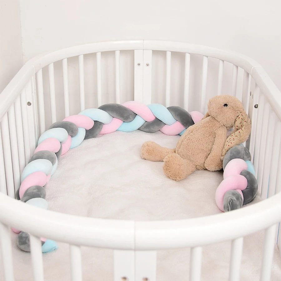 braided crib bumper diy