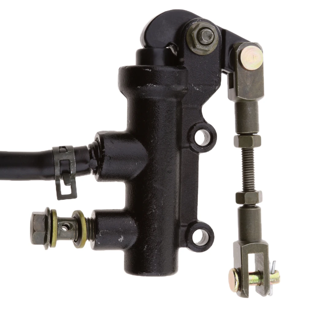 Motorcycle Rear Hydraulic Brake Master Cylinder for Go Kart ATV Quad Buggy Dirt Pit Bike