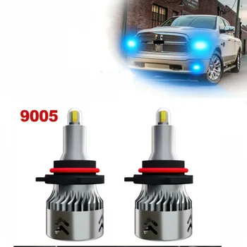 

2pcs HB3 9005 LED Headlight Bulbs 6000K White For Auto Accessorie Replace