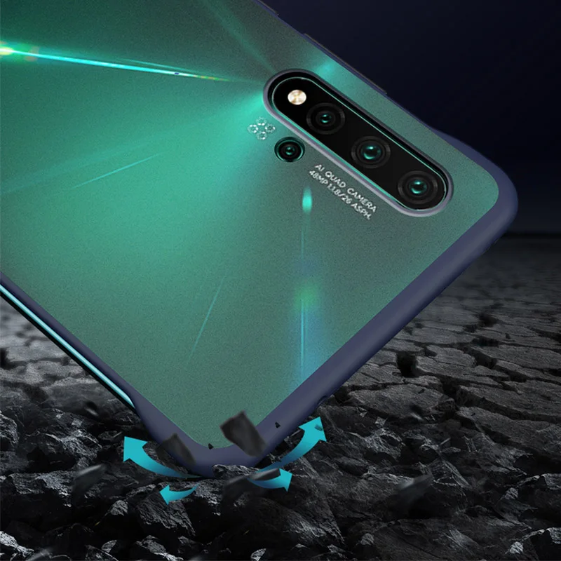 SemgCeKen бампер с кольцом Прозрачный чехол для huawei honor 20 pro 20pro lite 10i 20i view v20 honor 20 Ультратонкий чехол для телефона