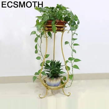 

Planten Standaard Saksisi Metal Terrasse Outdoor Decoration Varanda Afscherming Shelf Plant Stand Balcon Balkon Flower Iron Rack