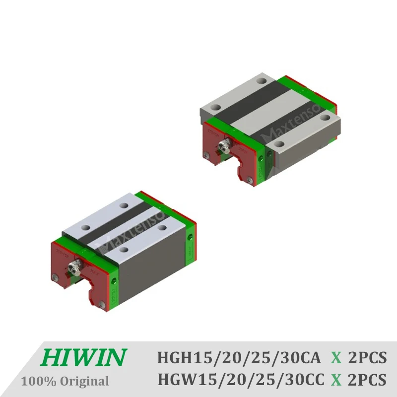 Бесплатная доставка HIWIN Оригинал 2 шт./лот HGH15CA HGH20CA HGH25CA HGH30CA HGW15CC HGW20CC HGW25CC HGW30CC