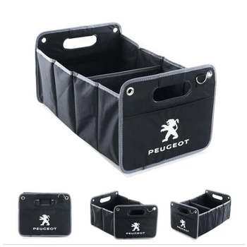 

Car Storage Bag Trunk Organizer Box Car Trunk Stowing Tidying For Peugeot 307 206 308 407 207 406 208 2008 3008 508 408 4008 306