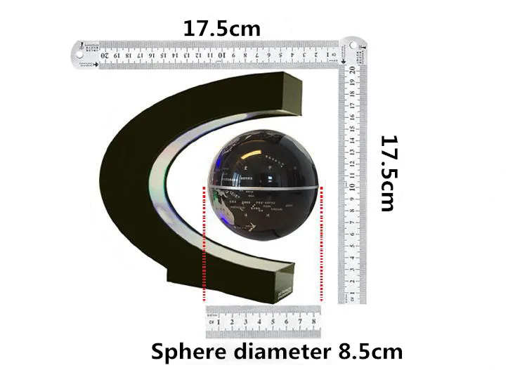 СВЕТОДИОДНЫЙ Магнитный глобус Карта мира плавающий Настольный ночной Светильник maglev настольная лампа для подарка на день рождения украшение дома
