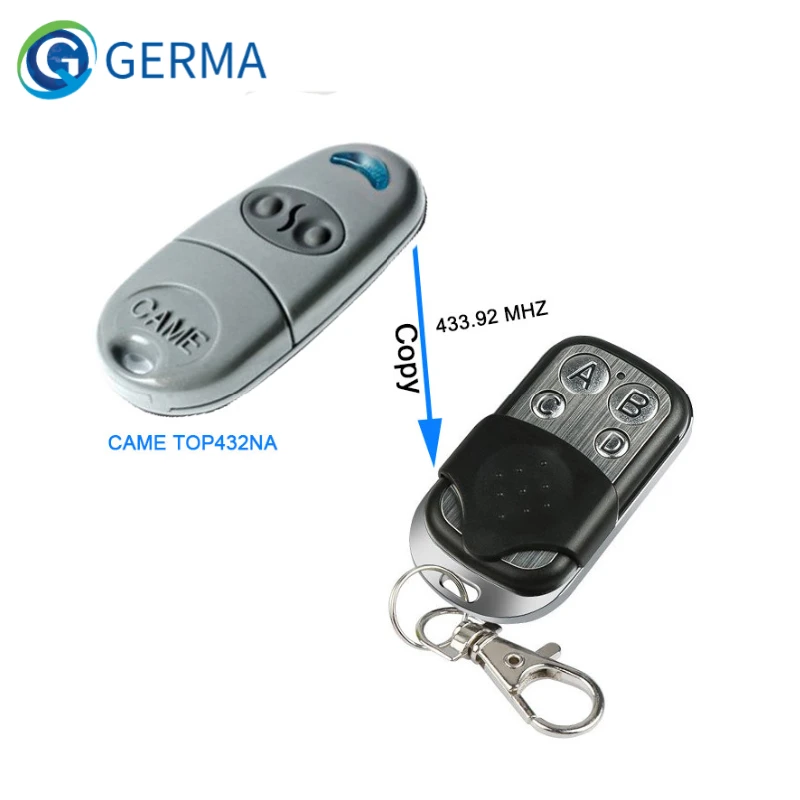 Combin/é de copieuse compatible avec Came 432EE ; /émetteur /à code tournant t/él/écommande porte-cl/és pour porte de garage et portail