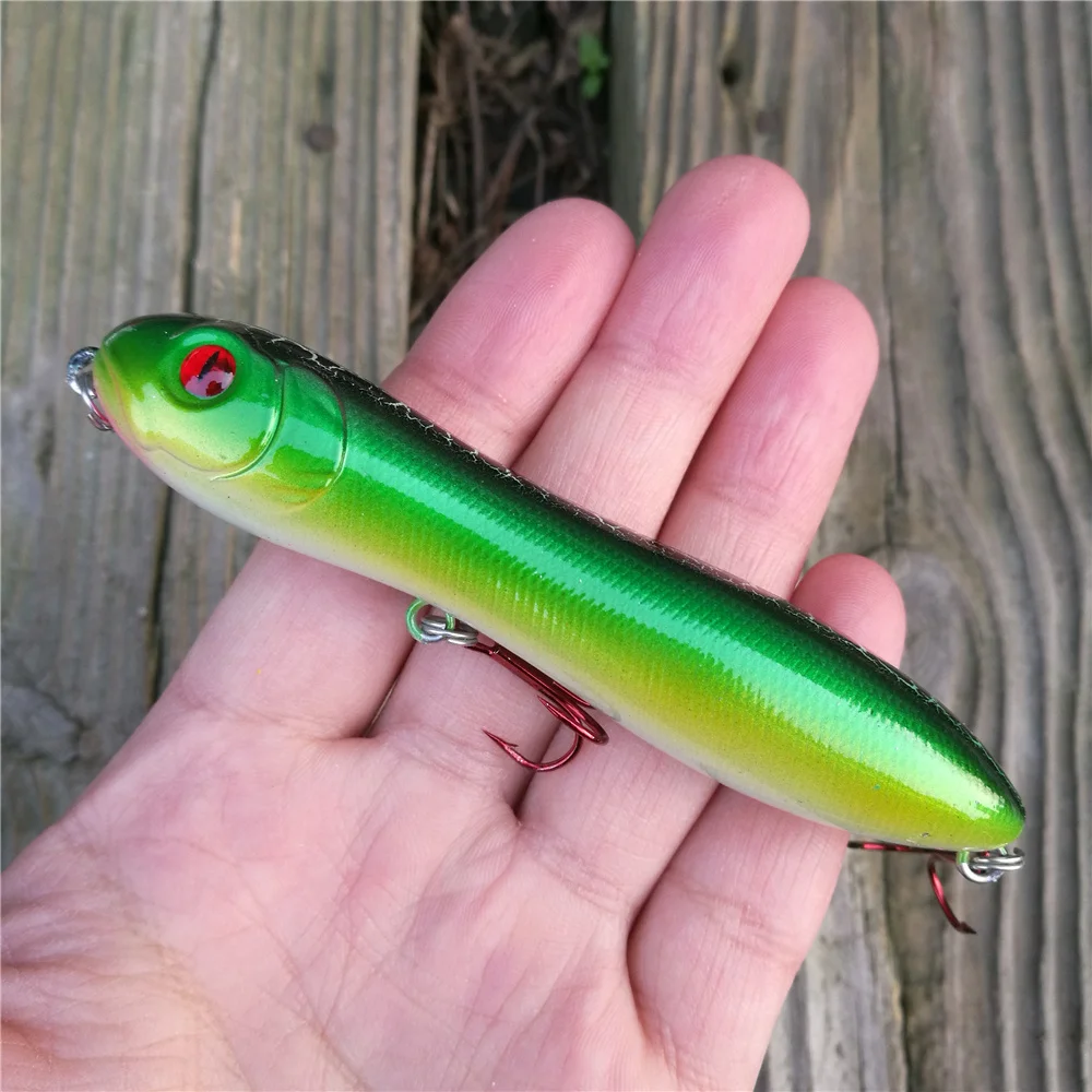 Ytqhxy Snake Head Pencil Bait 105Mm/15G Fishing Lure Floating Crankbai –  Bargain Bait Box