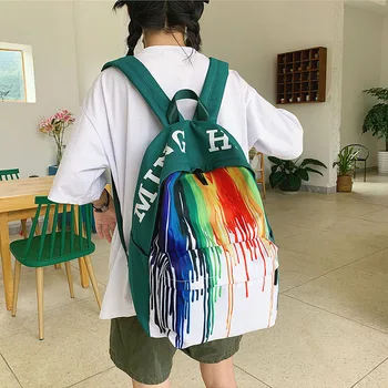 

Brand Original Design Large Capacity Backpack 2020 New Fashion Backpack Schoolbag High School Campus