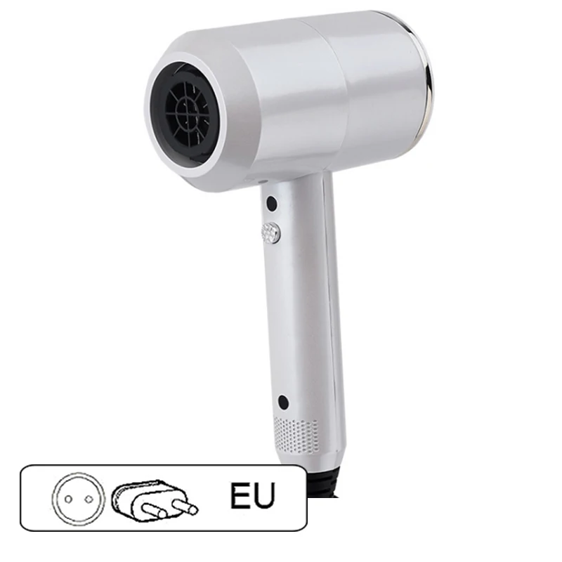 EU Plug 2000W Профессиональный фен для волос, высокая мощность, инструменты для укладки, фен, горячий и холодный фен, штепсельная вилка европейского стандарта, фен, 220-240 В, машина, молотковая сушилка - Color: EU Plug 2000W