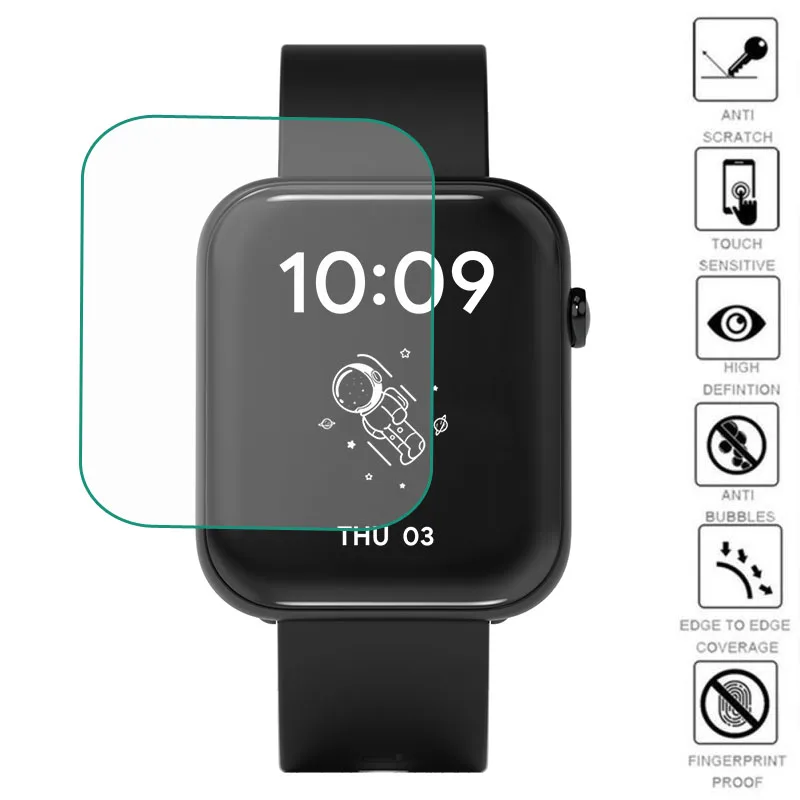 

5 шт. мягкая ТПУ Прозрачная защитная пленка для Ticwatch GTH Sport Smartwatch Полный Экран Защитная крышка