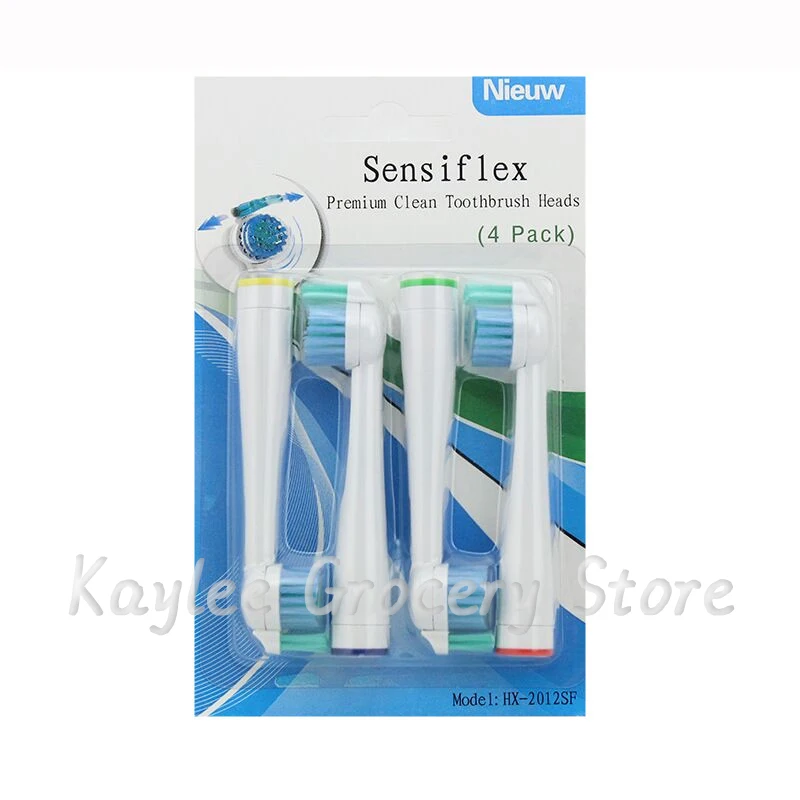 4/8pcs HX-2012SF Replacement Electric Toothbrush Head for HX1610 HX1620 HX1630 HX1511 HX1513 HX2014 Double-end Brush Head