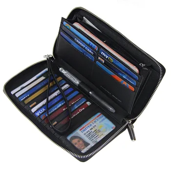 

Women's New Pu Wallet Long Cross Pattern Wallet Women's Handbag