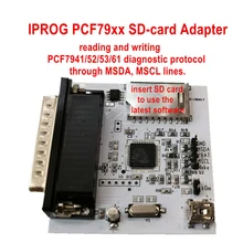 Najlepsza cena IR MB + magistrala can + K-LINE adapter dla IPROG + IProg Pro programator iProg tanie tanio VSTM adapter For IPROG+ IProg 5inch plastic Złącza i kable diagnostyczne do auta 0 1kg