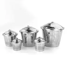 Новинка, чайный заварник из нержавеющей стали с очень тонкой сеткой, Чайный фильтр, специи, приправы, заварки, практичные кухонные аксессуары