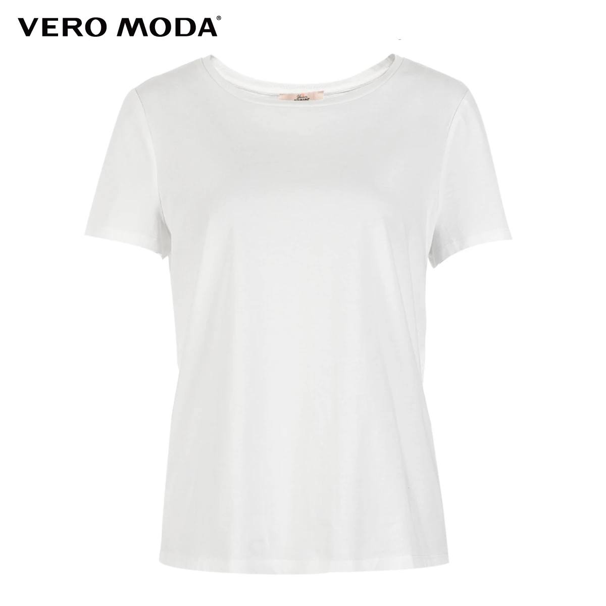 Vero Moda футболка женская Женский Круглый вырез многоцветный Базовый стиль