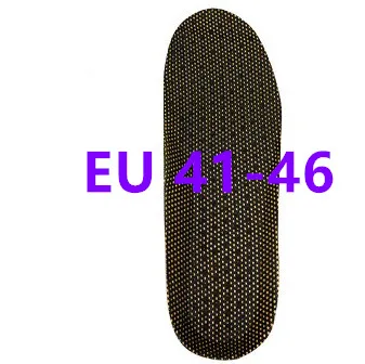 Cresfimix semelle de chaussures унисекс размера плюс, мужская обувь со вставками, дышащий светильник, стелька для ног из пены a5569 - Цвет: EU 41-46