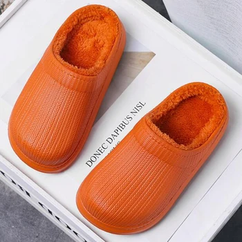

2020 Fashion Children's shoes Winter Cotton Home Slippers Kids Waterproof Warm Shoes Toddler Boys Girls Cotton slippers kl841