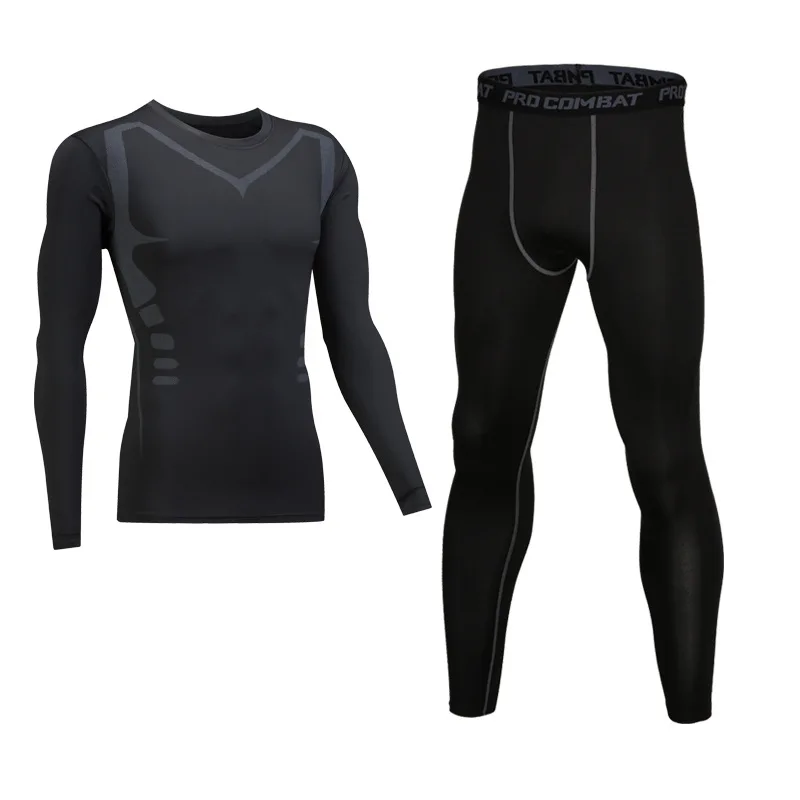 Компрессионный костюм для тренировок мужской