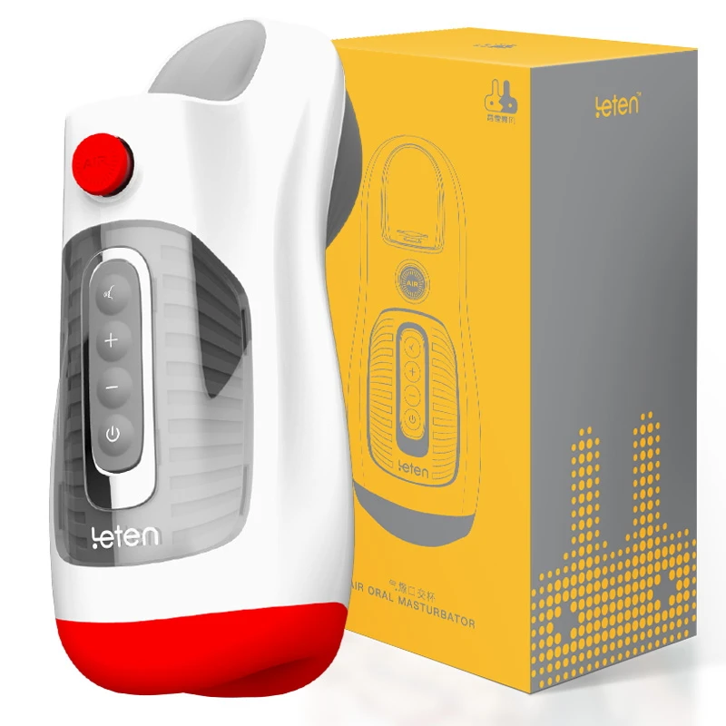 2021 Leten Real Oral Blowjob Male Masturbator Cup Deep Throat Air Control Vacuum Sucking Vibrating Sex Machine Toys For Men. | Красота и