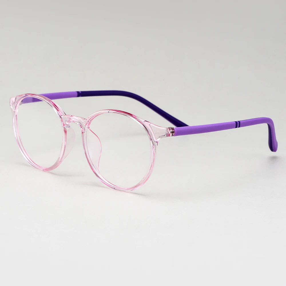 Gmei оптическая Ультралегкая TR90 круглая оправа для очков женские очки по рецепту Близорукость Оптические Оправы женские очки M2062 - Цвет оправы: C3