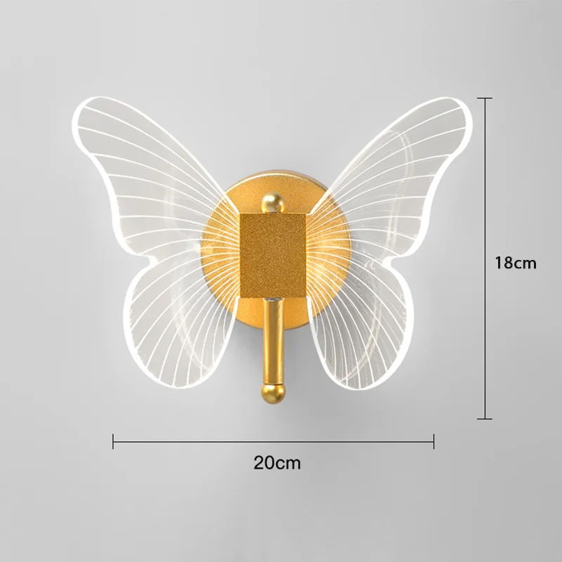 If you need a butterfly wall light with colorful wings, please click on this image. • Colma.do™ • 2023 •