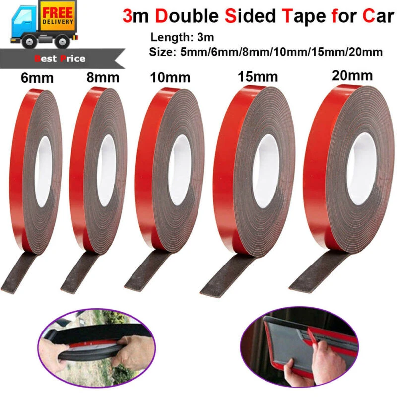Adhesive Tape Super 3 meters Double Face Strong Permanent Car
