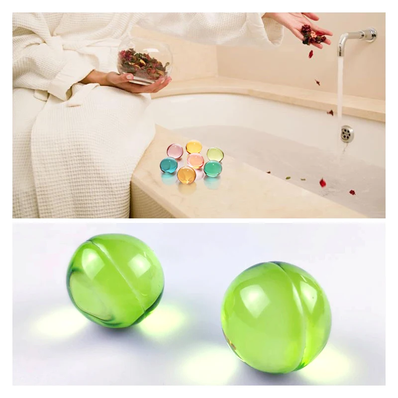 

Skin repair moisturizing Bath Oil Beads Floral Fragrance Bath Pearls SPA Massage Oil essential Family hotel travel supplies 3.9g