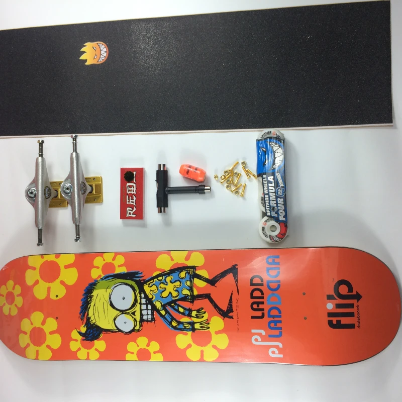 Skateboard Flip Pro Canadian Maple Complete Set of Skateboards With All Accessories Deck Truck Wheels Graptable | Спорт и