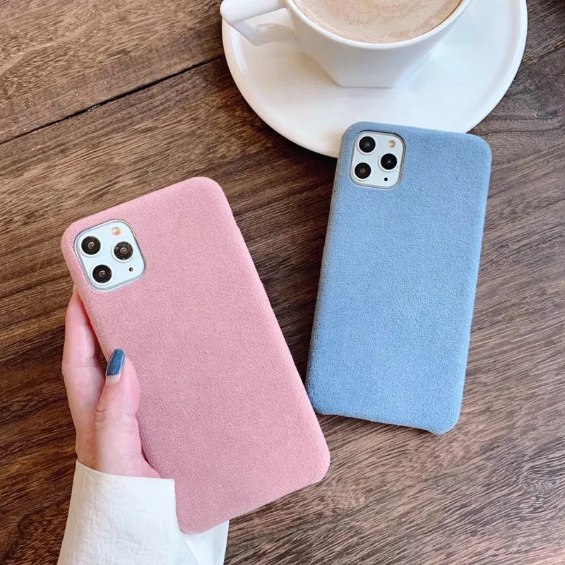 Gimfun зимний приятный на ощупь плюшевый чехол для телефона для Iphone 11 чехол из плотной ткани мягкий чехол из ТПУ для IPhone 11Pro Max Xr XsMax 7 8plus