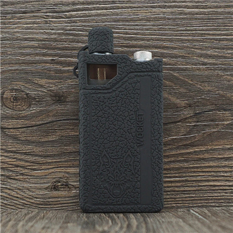 Текстурированная Кожа для Sigelei Snowwolf Wocket Pod system Vape защитный силиконовый чехол резиновый чехол Защитный кожаный чехол