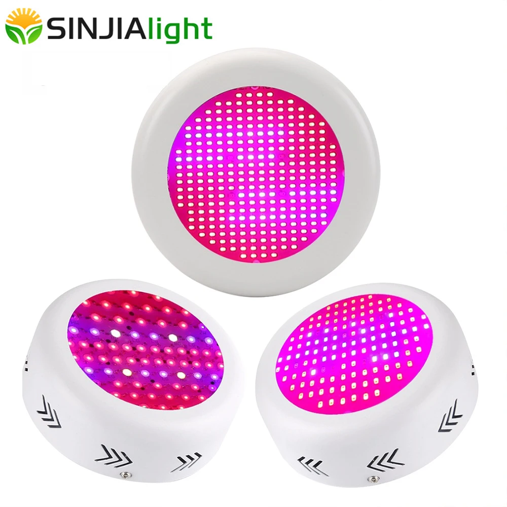 130W 150W 216W 300W UFO LED Grow Light Full Spectrum Plant Lamp Growing Bulb LED Lighting for Flowers Hydroponics Greenhouse