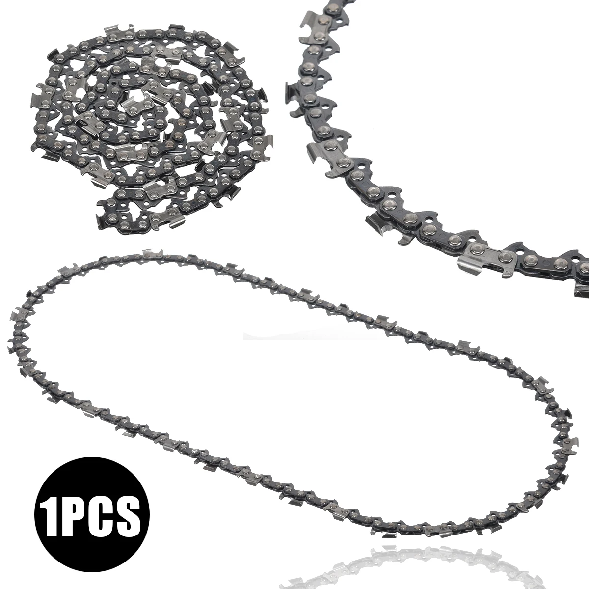 

1 pcs 108cm 64 Parts 325 Right Angle Universal Chainsaw Blade Drive Links Saw Chains Garden Tool Accessories