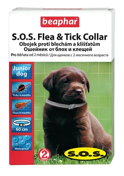 

BEAPHAR BEAPHAR SOS - Beafar S.O.S. Collar for puppies against fleas and ticks, white (60 cm)