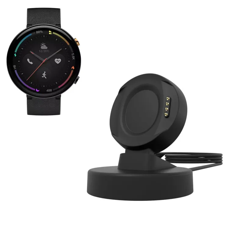 Портативная зарядная док-станция с USB-кабелем + подставка для часов Amazfit AC1903