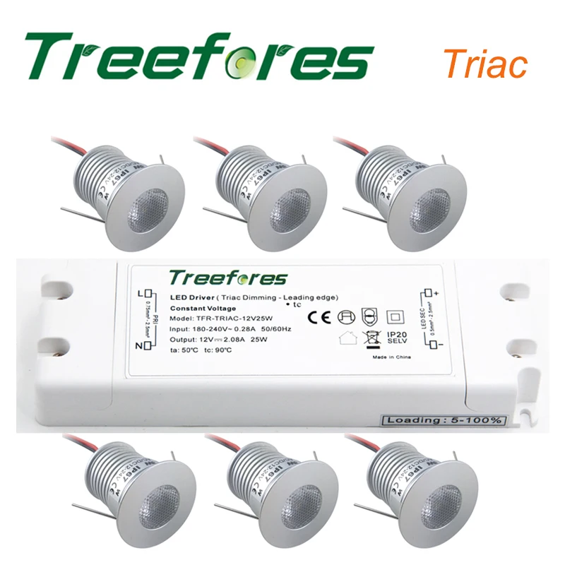 Triac Dimmable 3W 12V 24V Under Cabinet Light