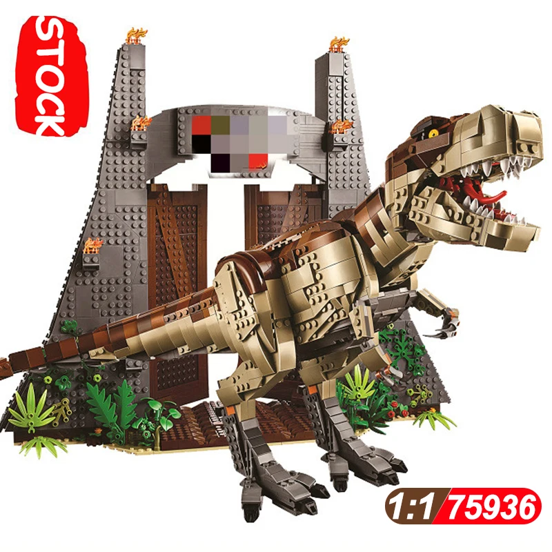 75936 лего technic Creator, динозавр, парк динозавров, фигурки, блоки, Рождество, MOC, Lepinblocks, детские игрушки, подарки