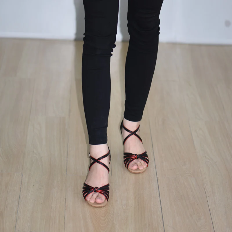 YOVE стиль LD-934 танцевальная обувь Бачата/Сальса Танцевальная обувь женская танцевальная обувь