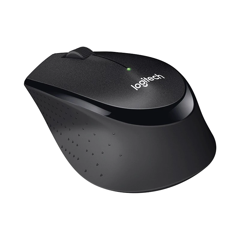 Мышь Logitech B330 Silent Plus черный оптическая(1000dpi) silent беспроводная USB(2but