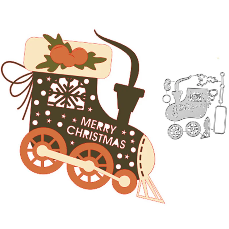 

Naifumodo Christmas Sock Metal Cutting Dies New 2019 for Craft Dies Scrapbooking Album Card Making Embossing Stencil Die Cut